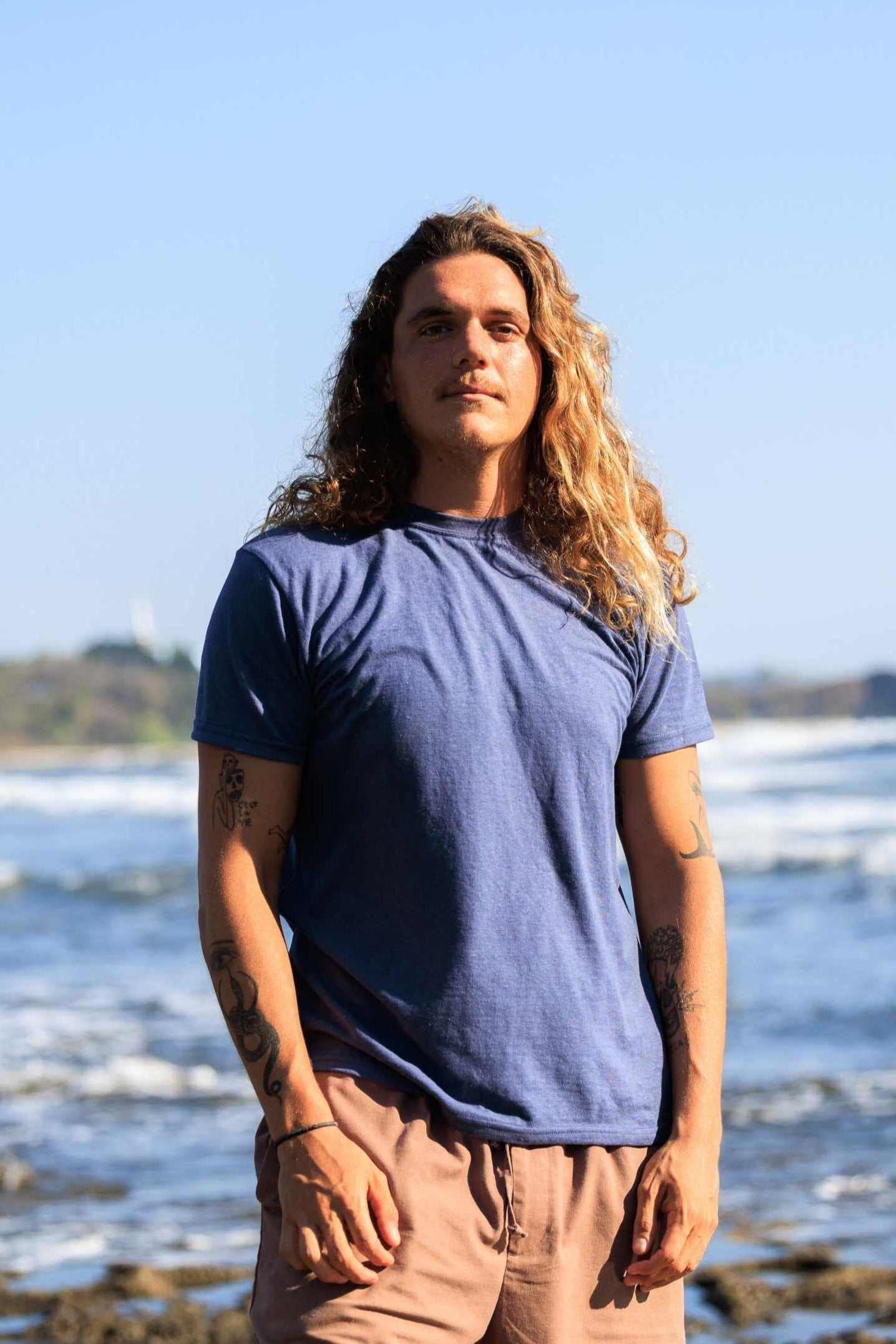Hemp T-Shirt - Men's Lightweight Summer Tee for Eco-Friendly Wear