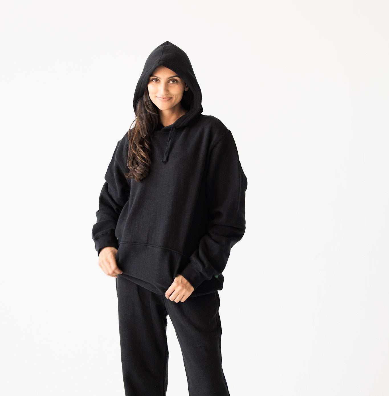 Hemp Hoodie - Organic Cotton and Hemp Fleece Unisex Pullover