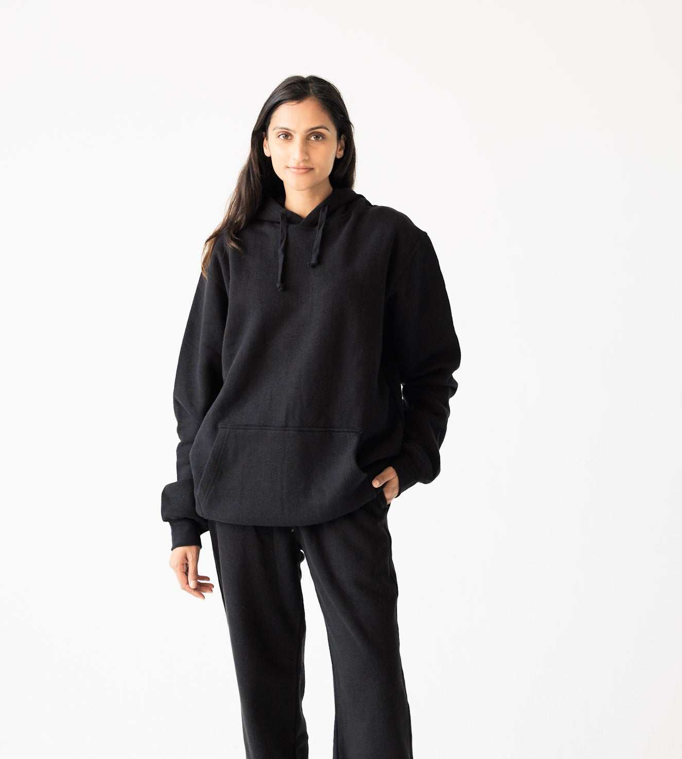 Hemp Hoodie - Organic Cotton and Hemp Fleece Unisex Pullover