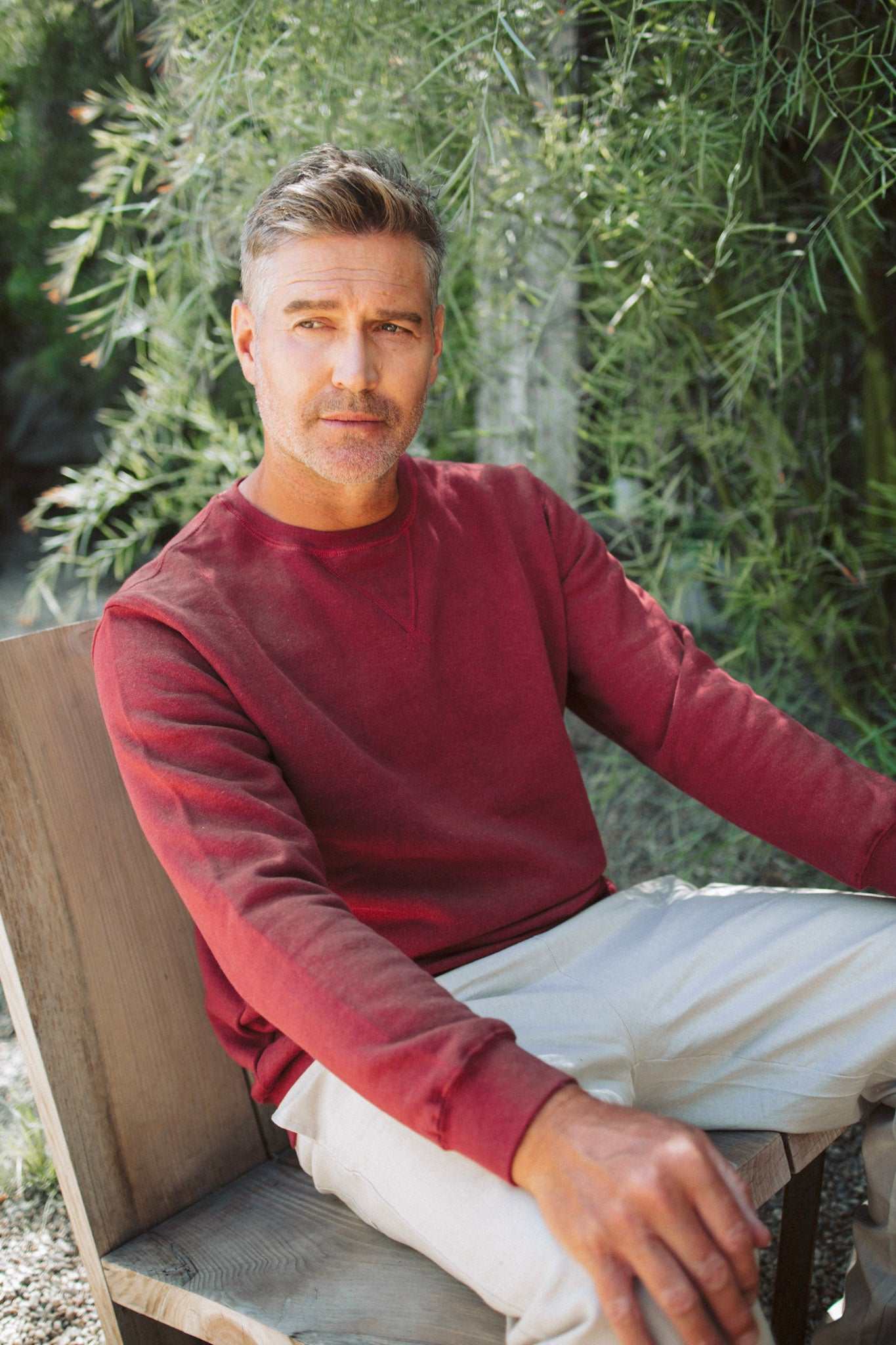 Hemp Organic Cotton Crewneck Outdoor Adventure Sweatshirt Breathable Fleece Pullover Natural Fiber Clothing Unisex Comfortable Design Sustainable Fashion Essential Soft Interior Warmth Durable Construction Quality Cool Weather Layering