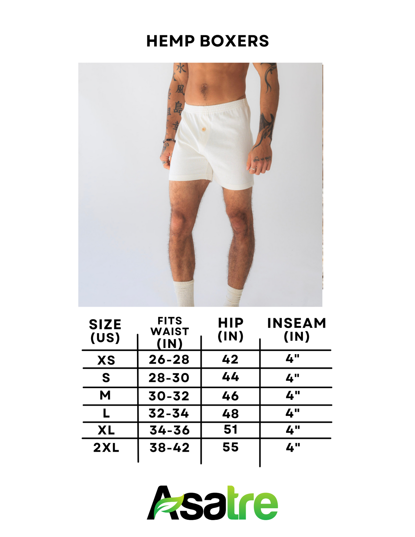 Hemp Underwear - Eco-Friendly, Comfortable Boxers