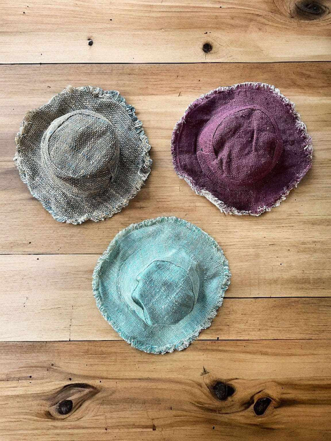 Child Sun Hat - Hemp Beach Hat