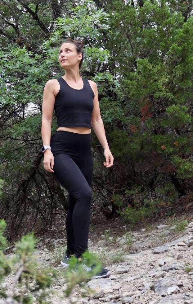 Athletic Leggings - Premium Hemp Leggings for Yoga and Travel (Reg)