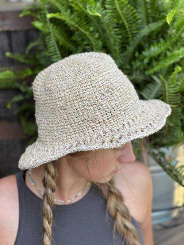 Crochet Sun Hat - Hemp