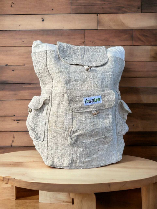 Hemp Rucksack Backpack