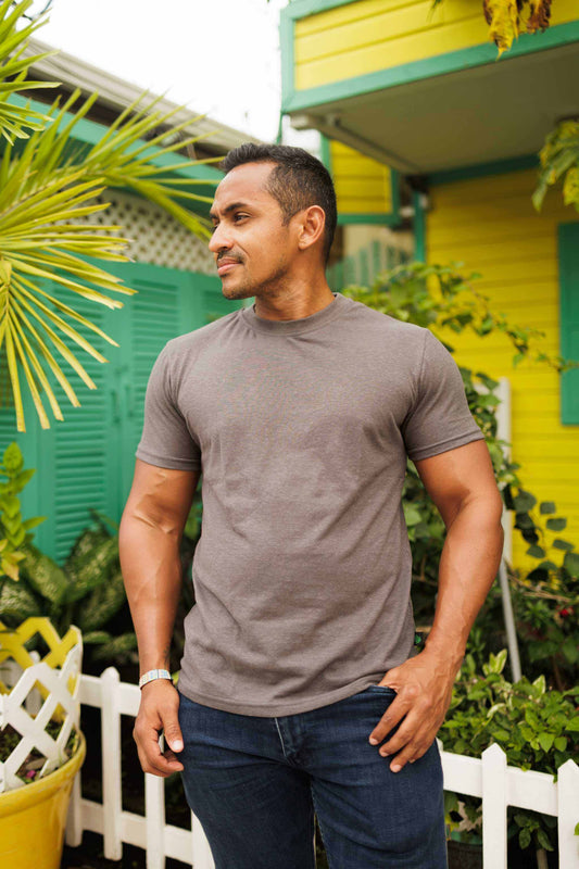 Hemp T-Shirt - Men's Urban Crew T-Shirt, Lightweight & Durable by Asatre