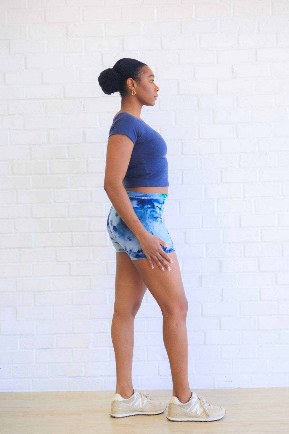 Hemp Shorts - Tie Dye Yoga Shorts