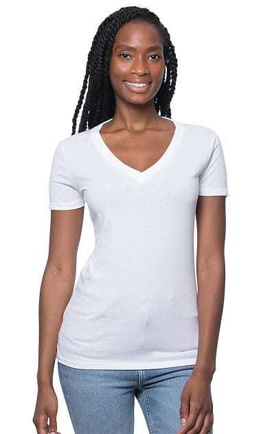 Women’s Hemp & Organic Cotton V-Neck T-Shirt – Soft, Breathable, Sustainable Top | Asatre