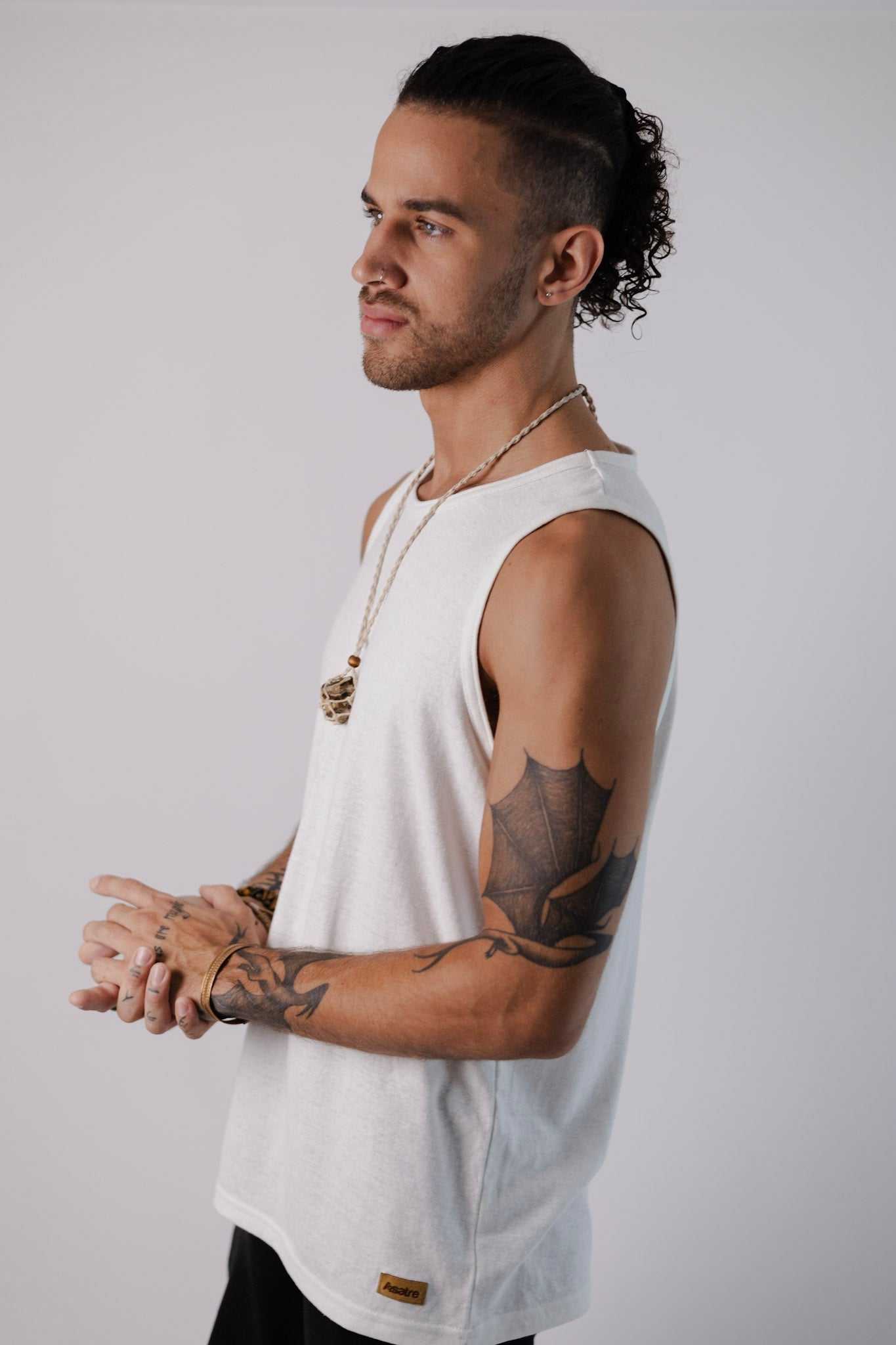 Men's Hemp Shirt - Lightweight Tank Top|Asatre