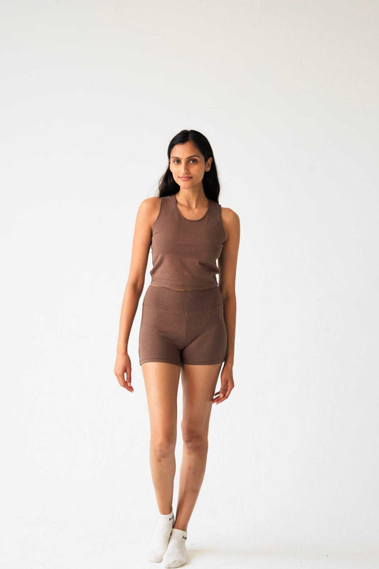 Women’s Hemp Yoga Shorts – Breathable Cotton Blend for Yoga & Everyday Wear