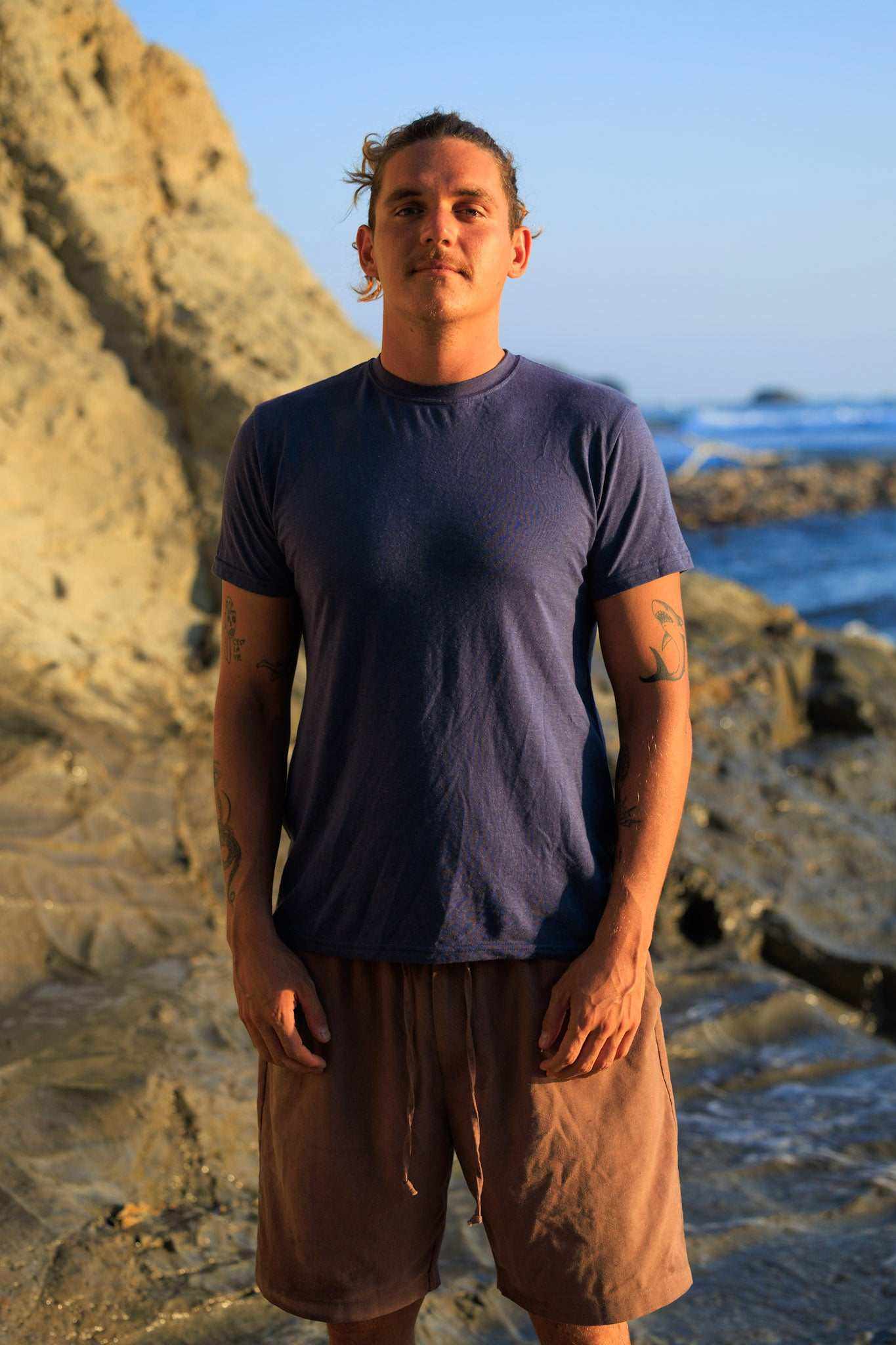 Hemp Shirt - Men's Urban Crew T-Shirt, Lightweight & Durable by Asatre