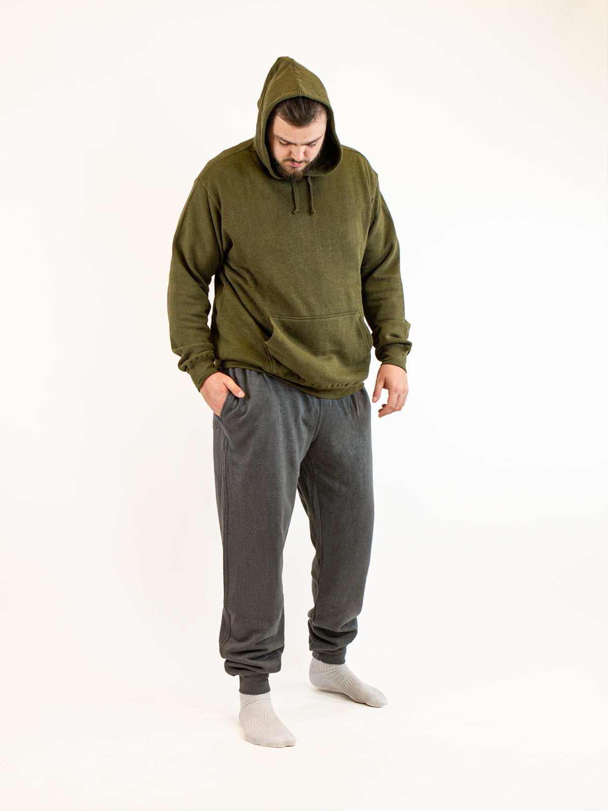 Hemp Hoodie | Organic Cotton and Hemp Fleece Unisex Pullover