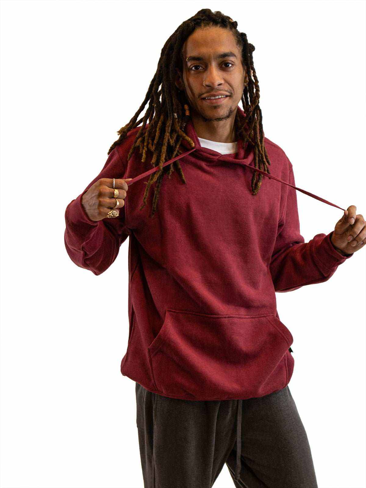 Hemp Hoodie | Organic Cotton and Hemp Fleece Unisex Pullover