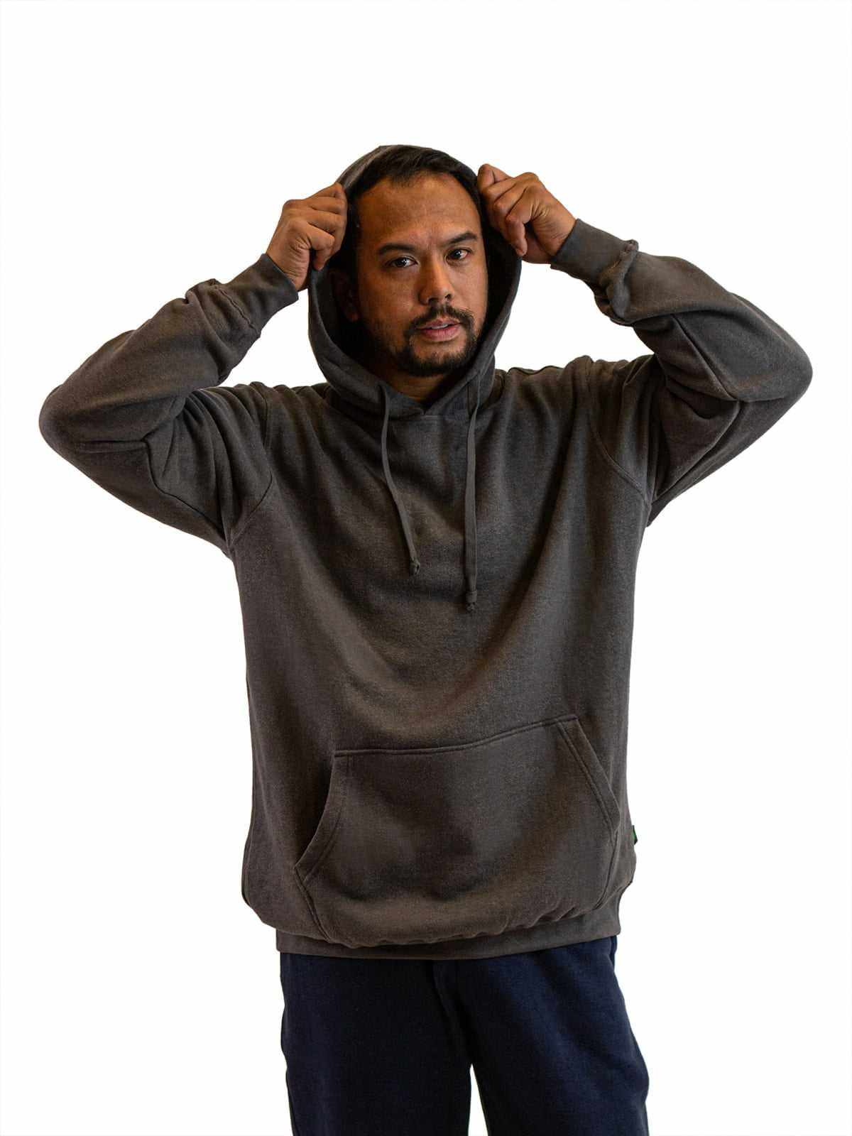 Hemp Hoodie | Organic Cotton and Hemp Fleece Unisex Pullover