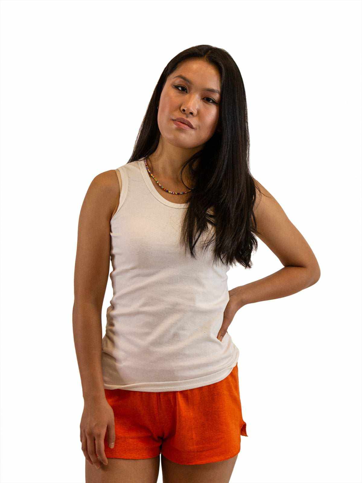 Cotton Tank Top - Women's Hemp and Cotton Stretch Tank