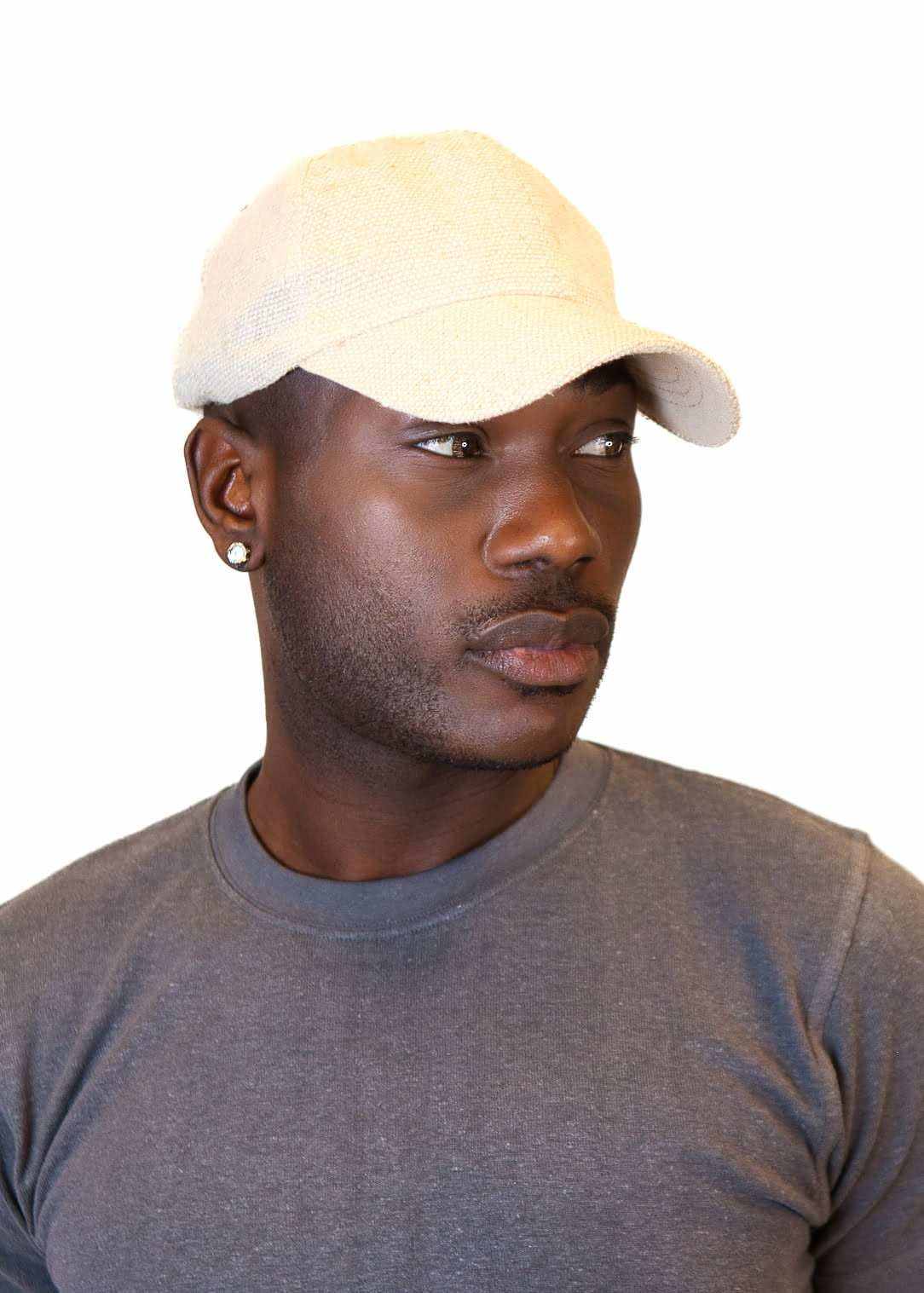 Hemp Baseball Cap - 100% Natural Hemp Hat Exterior