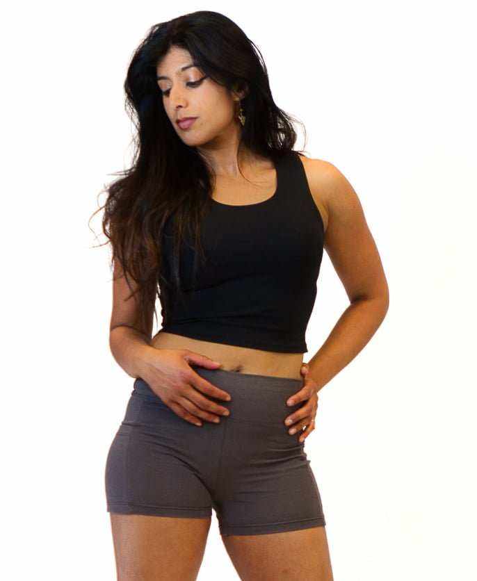 Crop Tank Hemp Top for Yoga, Workout & Casual Wear|Asatre