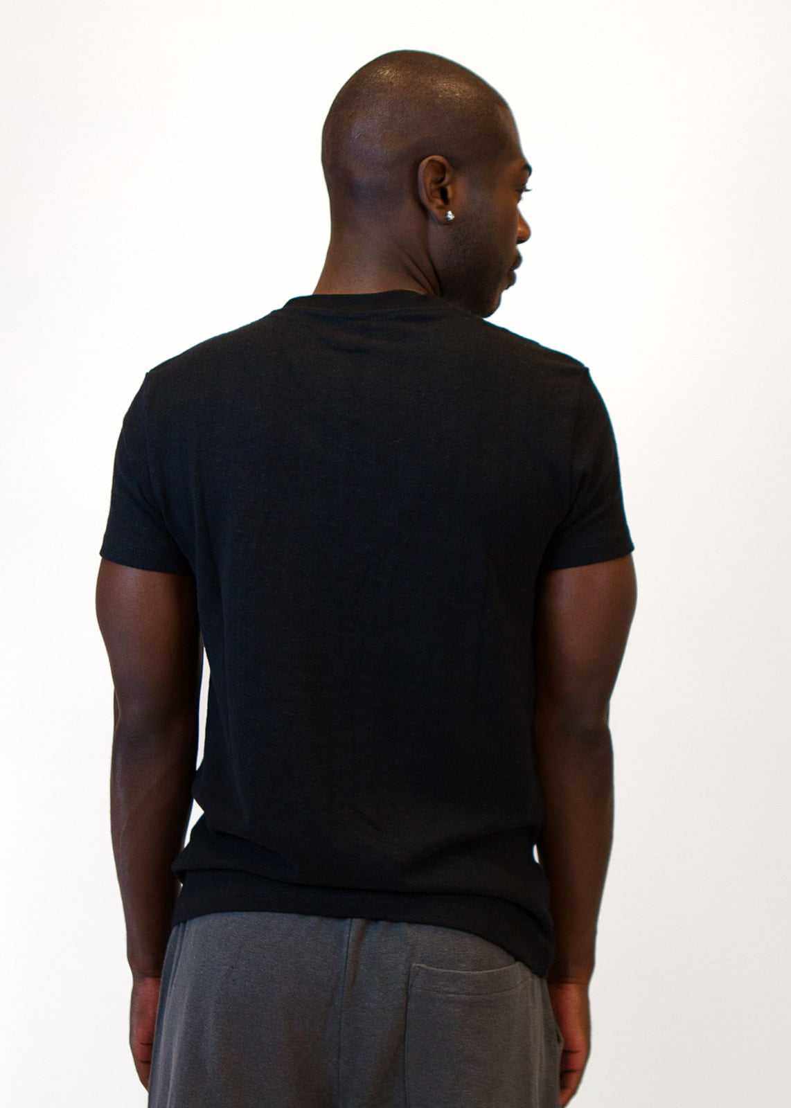 Hemp Shirt - Men's Hemp Short Sleeve V-Neck Top|Asatre