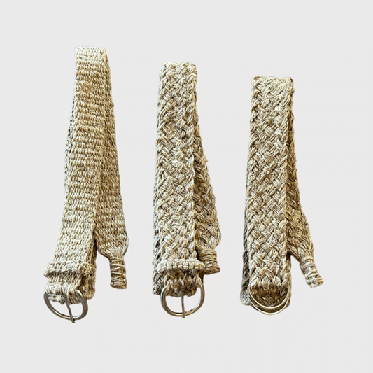 Woven Belt - Eco-Friendly Hemp Woven or Braided Belts from Nepal