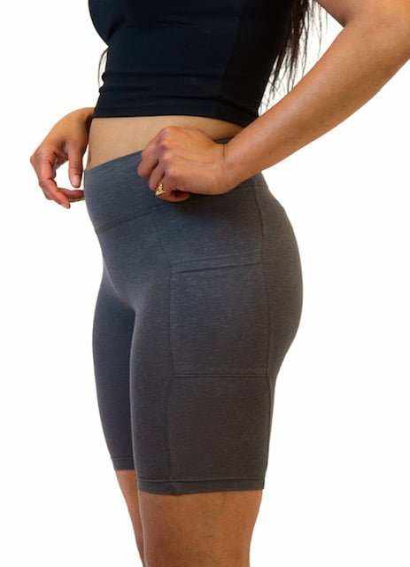 Bike Shorts with Pockets - Eco-Friendly Hemp Blend|Asatre