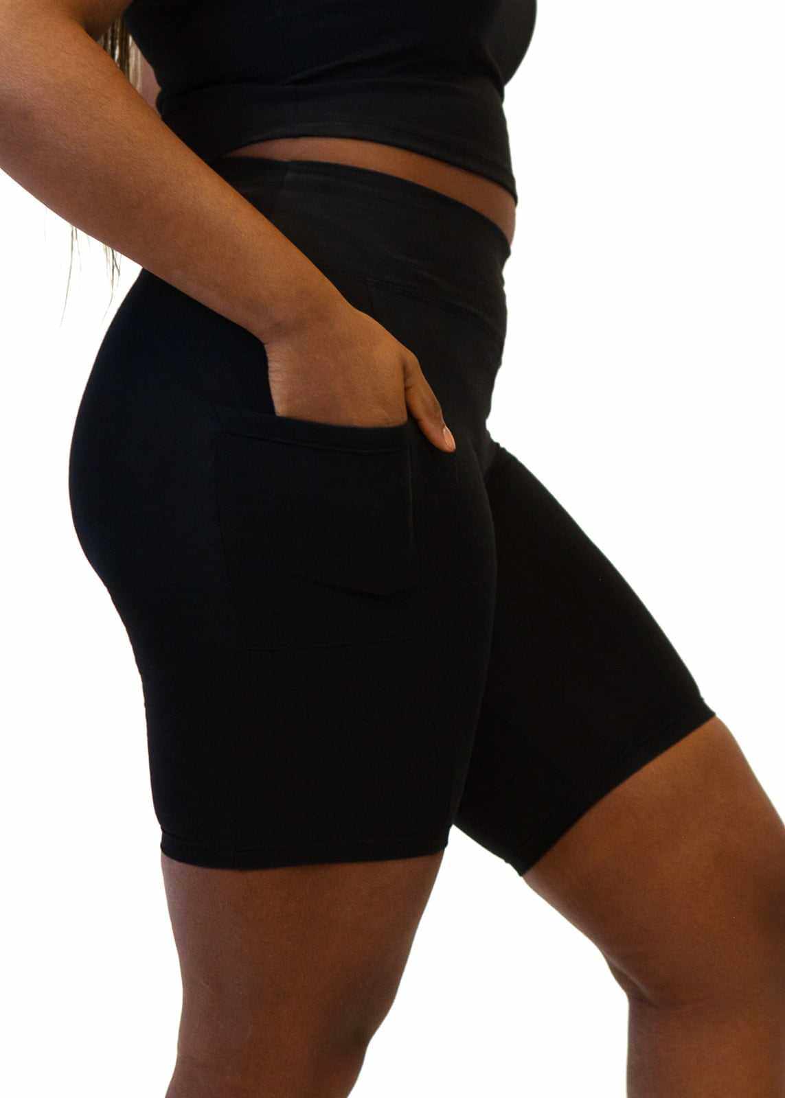 Bike Shorts with Pockets - Eco-Friendly Hemp Blend|Asatre