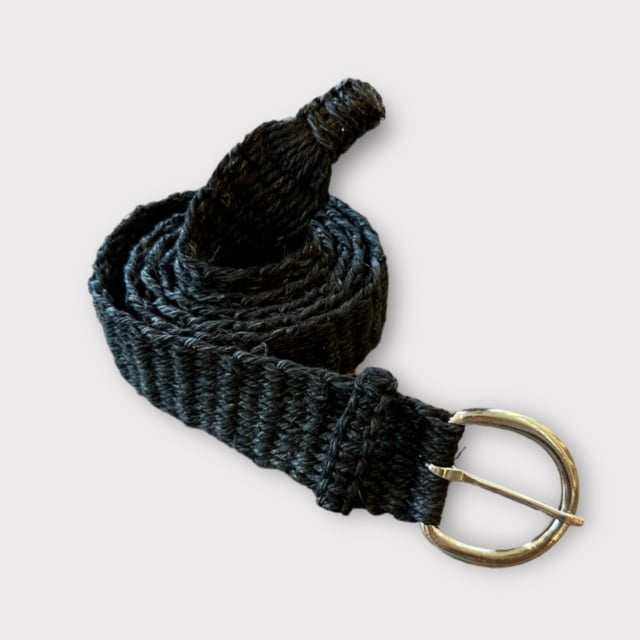 Eco-Friendly Handmade Hemp Belt - Solid Colors