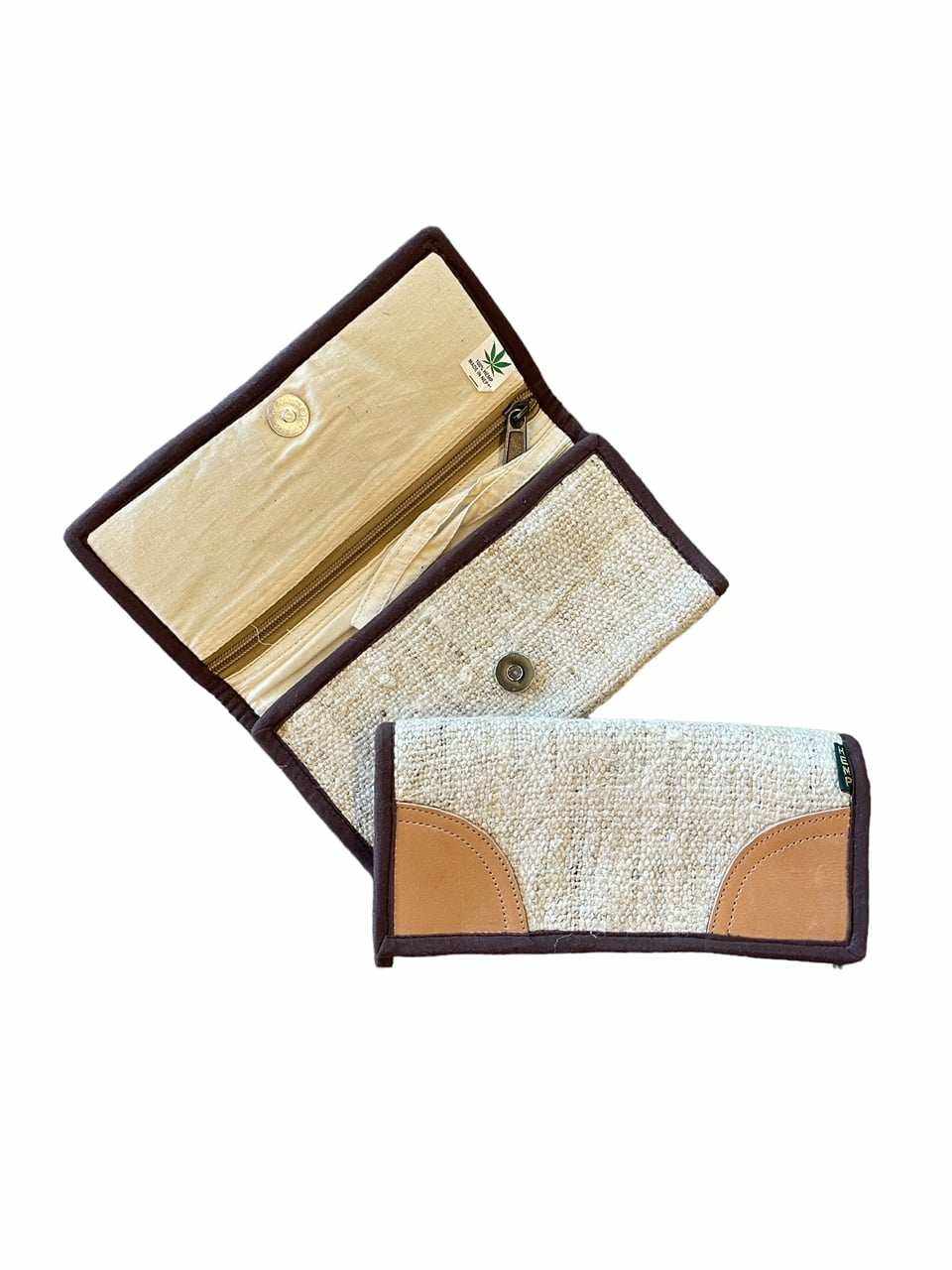 Eco-friendly Natural Vegan Hemp Wallet