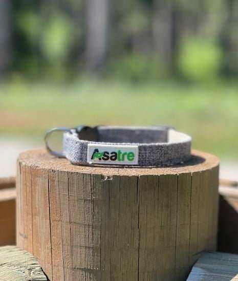 Breakaway Cat Collar - Eco-friendly Hemp Adjustable Collar