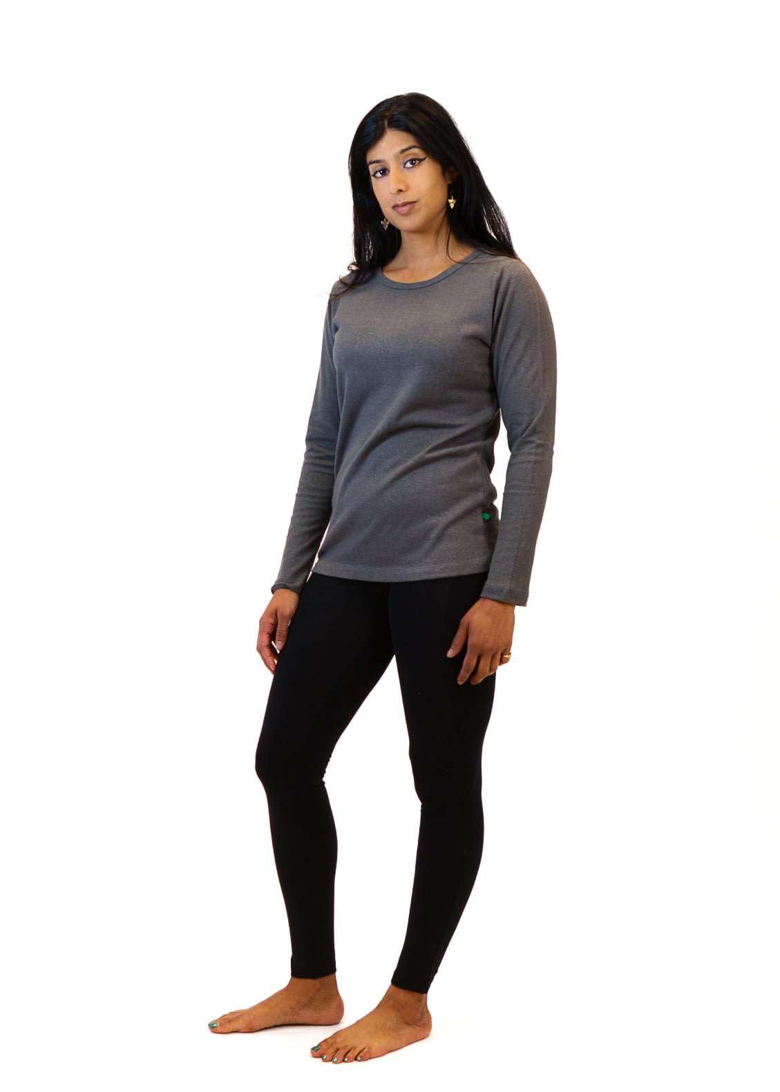 Hemp Shirt - Women's Long Sleeve Crew | Eco-friendly Comfort