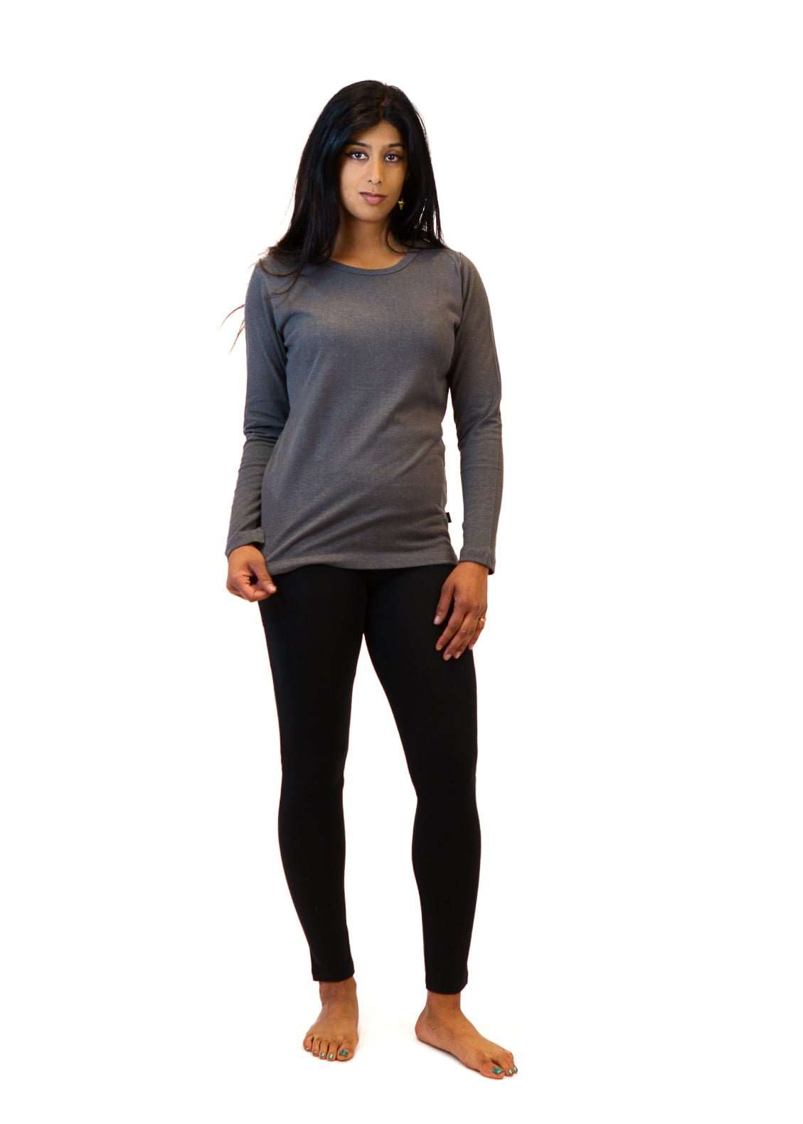 Hemp Shirt - Women's Long Sleeve Crew | Eco-friendly Comfort