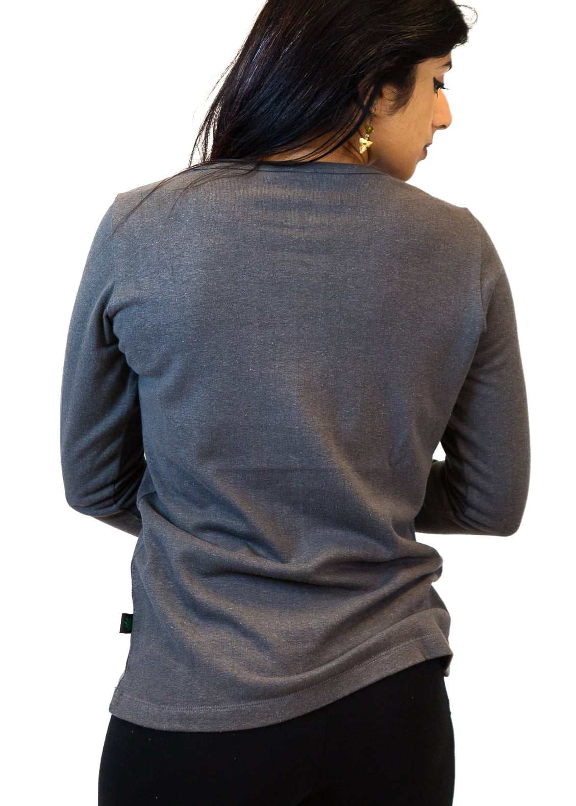 Hemp Shirt - Women's Long Sleeve Crew | Eco-friendly Comfort