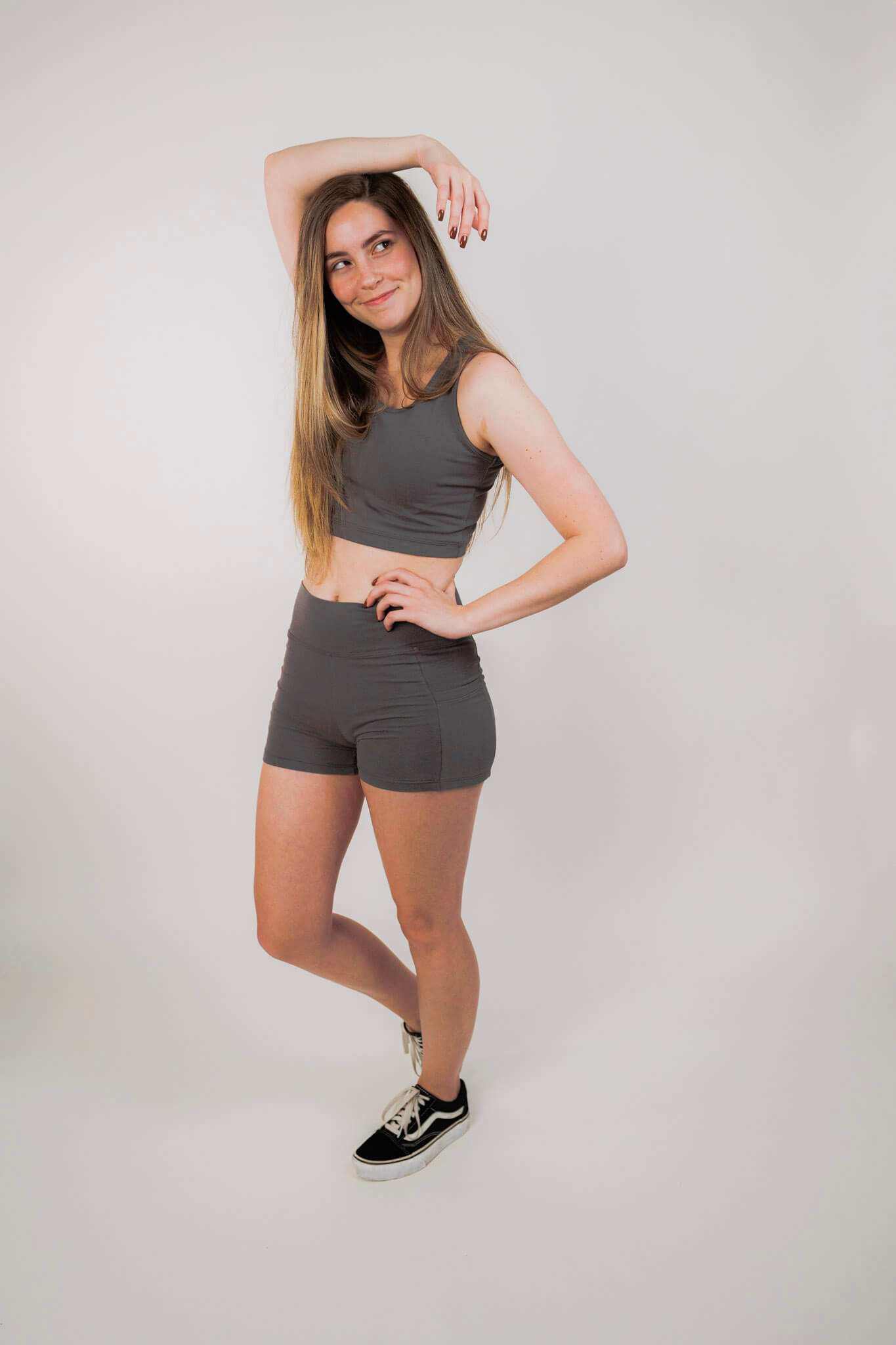 Pocket Hemp Shorts - Stylish Hemp Cotton Activewear for Women