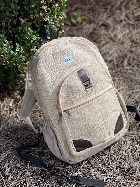 Hemp Backpack -Natural