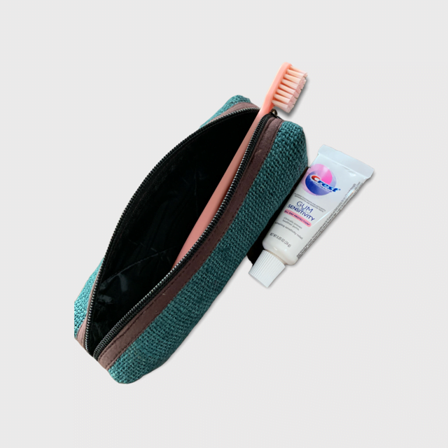 Zippered Pouches - Hemp Set of 3 Eco-Friendly Storage Bags|Asatre