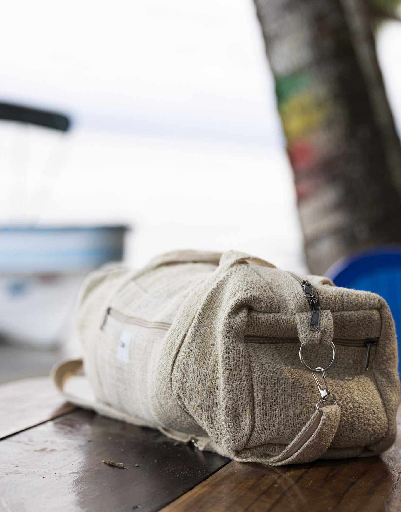 Hemp Duffel Bag By Asatre