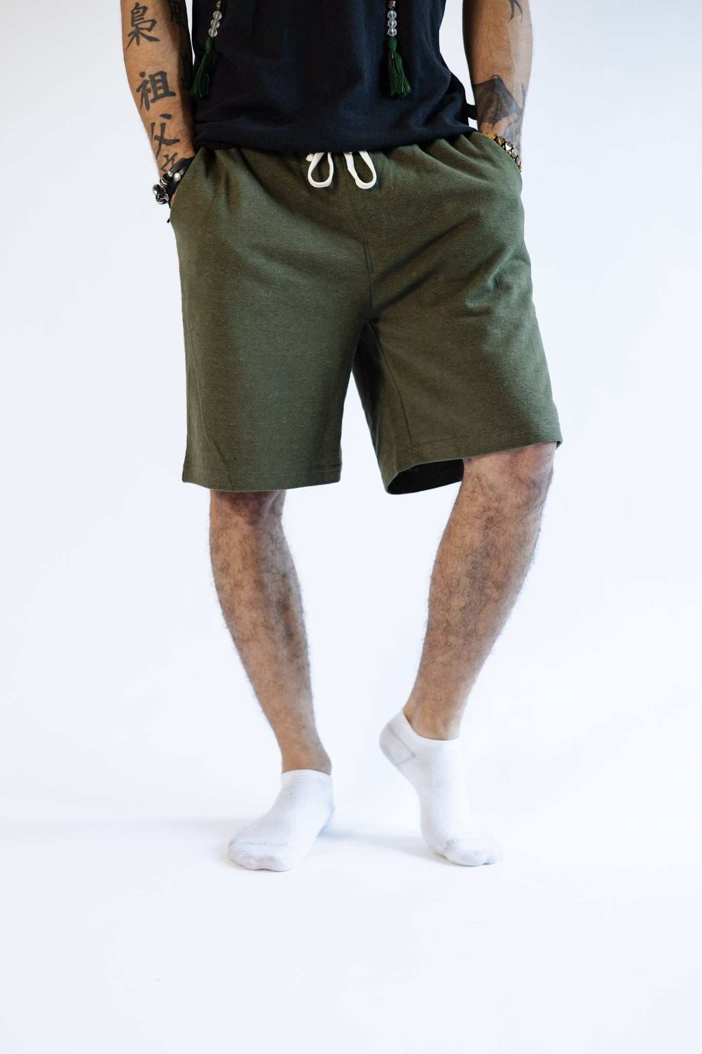 Jersey Hemp Shorts for Men - Hemp & Organic Cotton | Athletic Wear