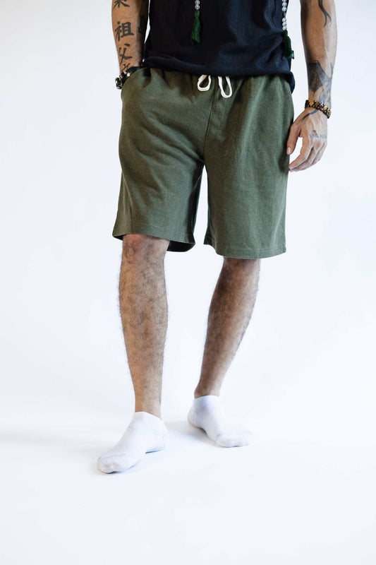 Jersey Hemp Shorts for Men - Hemp & Organic Cotton | Athletic Wear