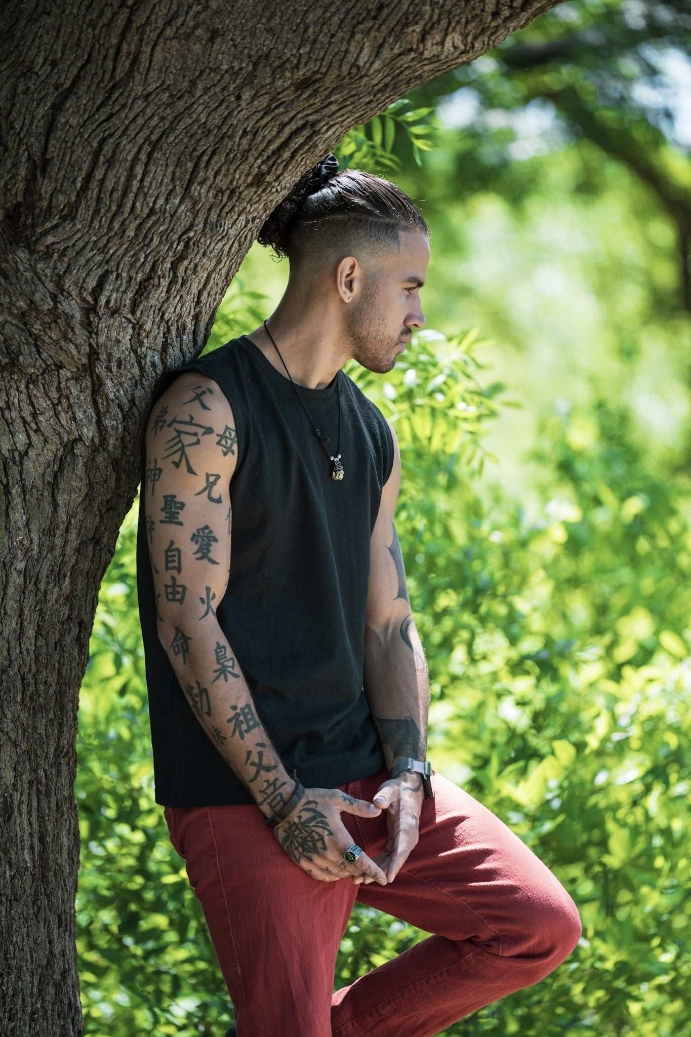 Mens Sleeveless Shirt | Hemp & Organic Cotton T-Shirt|Asatre