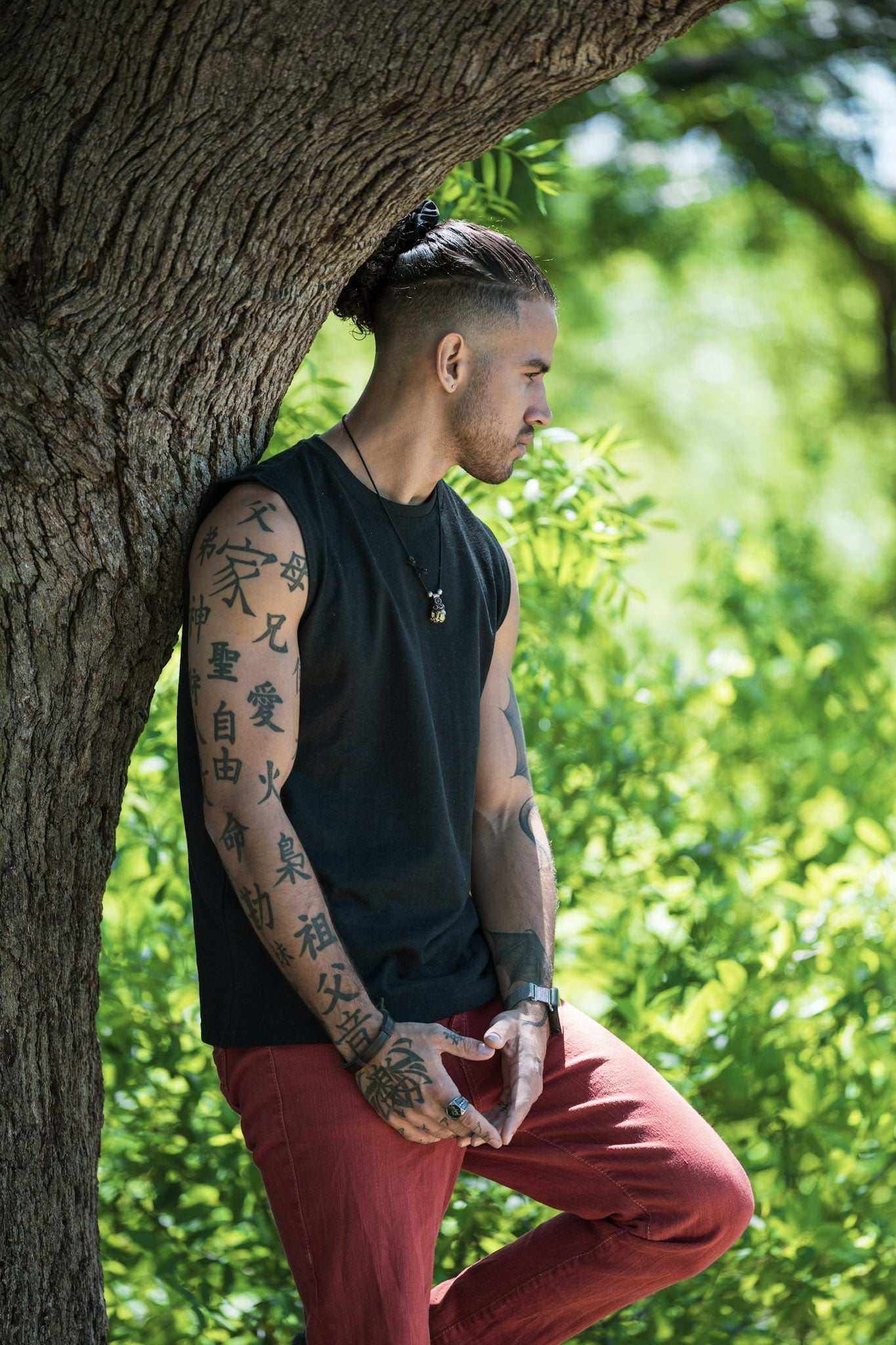Mens Sleeveless Shirt | Hemp & Organic Cotton T-Shirt|Asatre