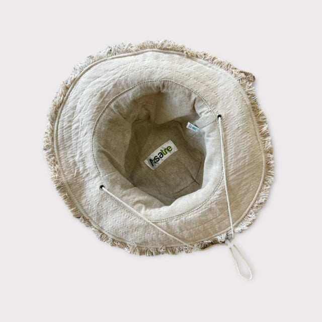 Hemp Safari Hat with Adjustable Chin Strap