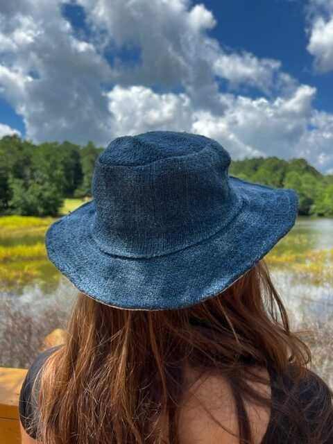 Safari Hat - Hemp Sun Hat with Chin Cord in Vibrant Colors|Asatre
