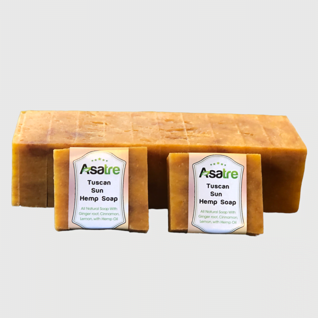 Tuscan Sun Hemp Soap by Asatre