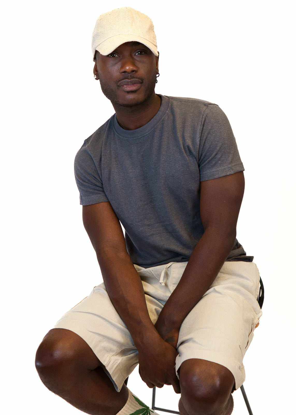 Hemp T-Shirt - Men's Crew T-Shirt, Durable & Stylish