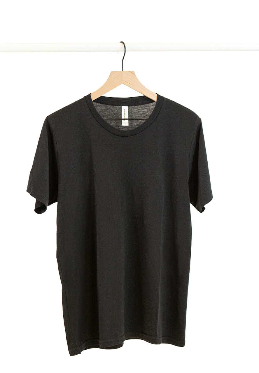 Hemp Shirt - Organic Cotton and Hemp Viscose Crew T-Shirt|Asatre