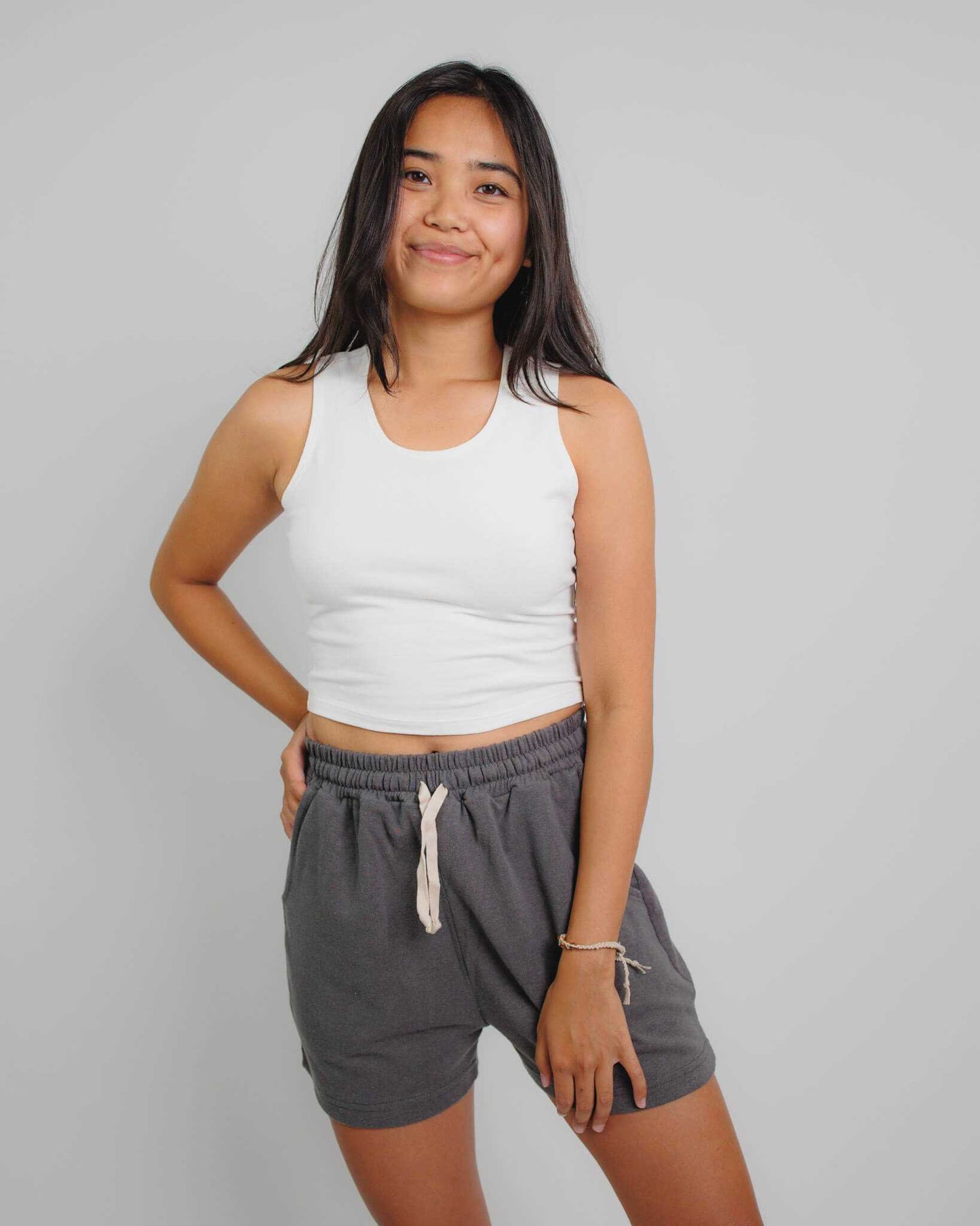 Crop Tank Hemp Top for Yoga, Workout & Casual Wear|Asatre