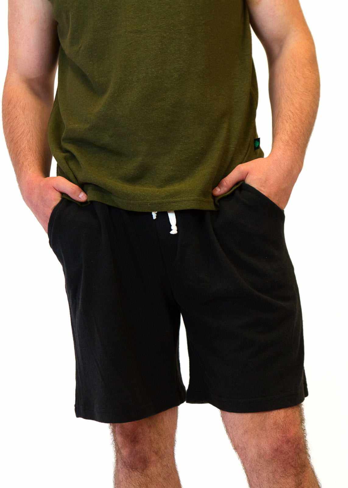 Jersey Hemp Shorts for Men - Hemp & Organic Cotton | Athletic Wear