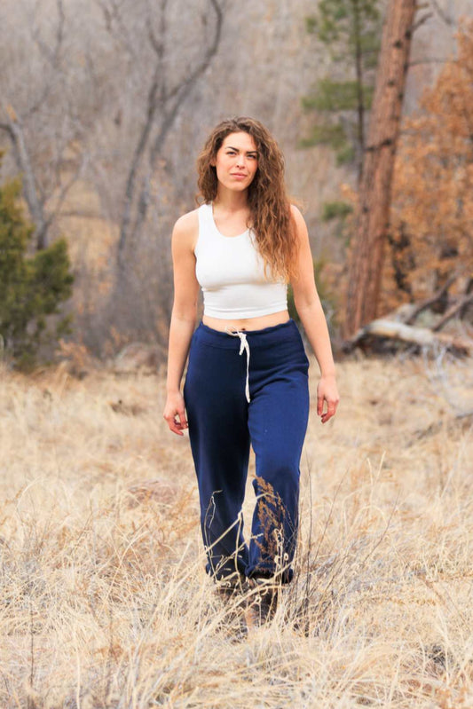 Women's Hemp Terry Drawstring Sweatpants