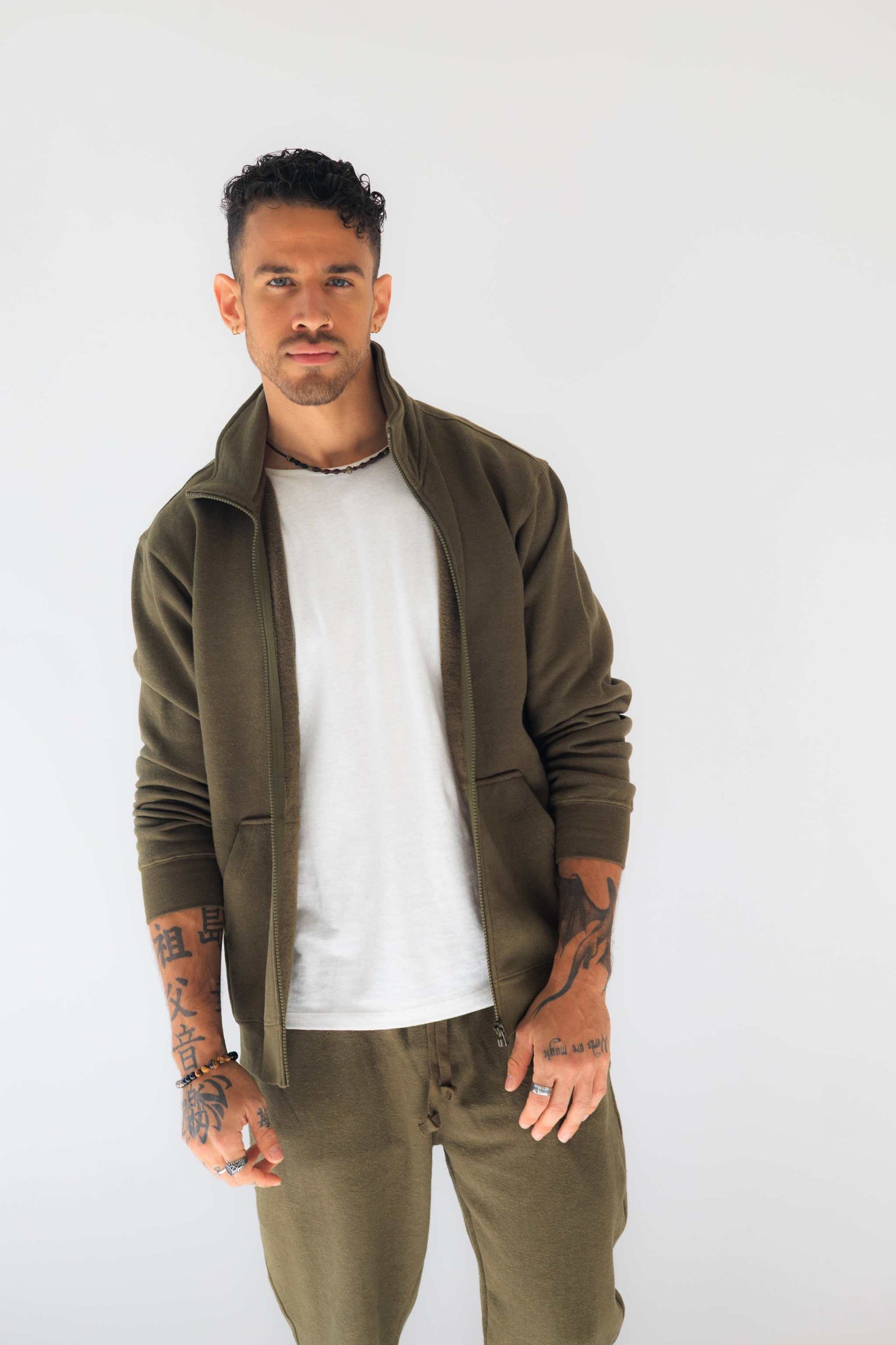 Hemp Jacket - Organic Cotton and Hemp Fleece for Eco-Friendly Wear