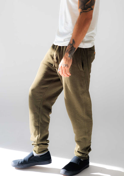 Men's Joggers - Eco-friendly Hemp & Organic Cotton Fleece|Asatre