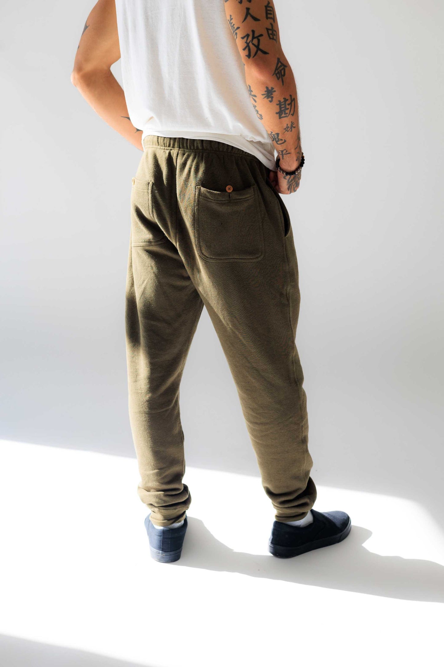 Men's Joggers - Eco-friendly Hemp & Organic Cotton Fleece|Asatre